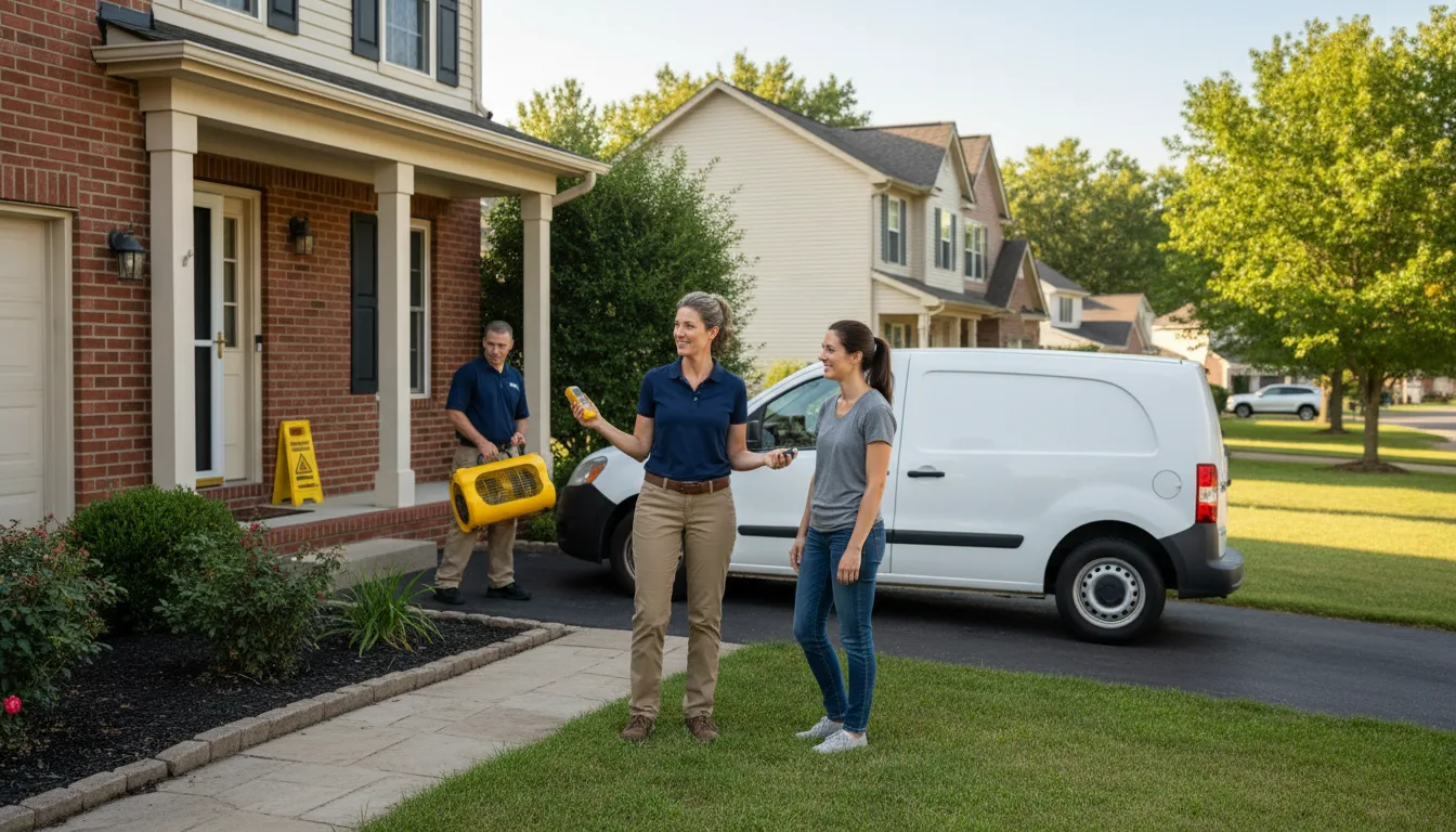 Water restoration image for Fire And Smoke Damage Restoration in Richville, MN